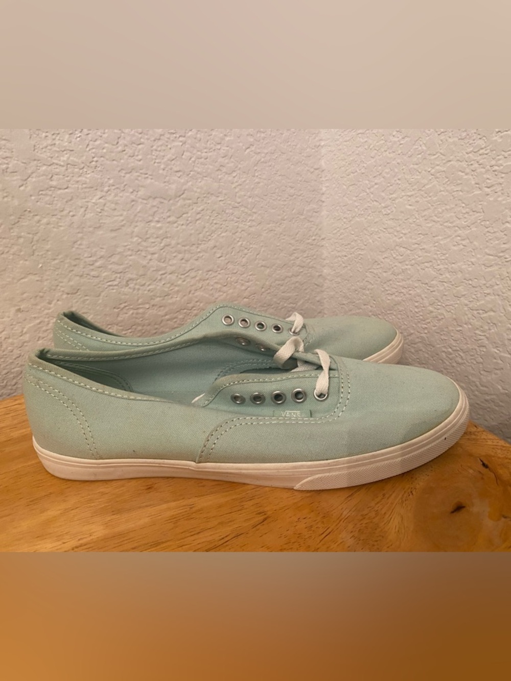 Vans Canvas Sneakers in Light Mint